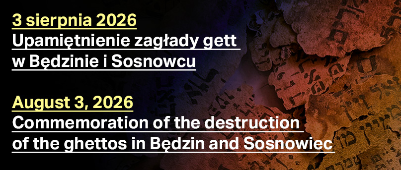 Commemoration of the 83rd anniversary of the extermination of the ghettos in Będzin and Sosnowiec